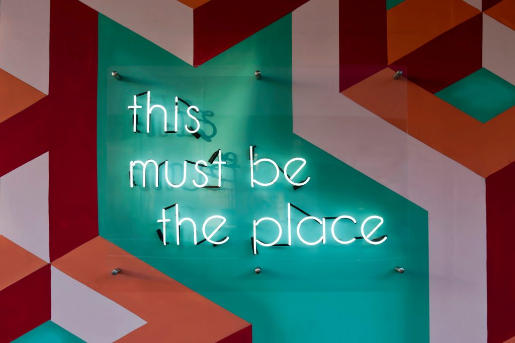 must be the place